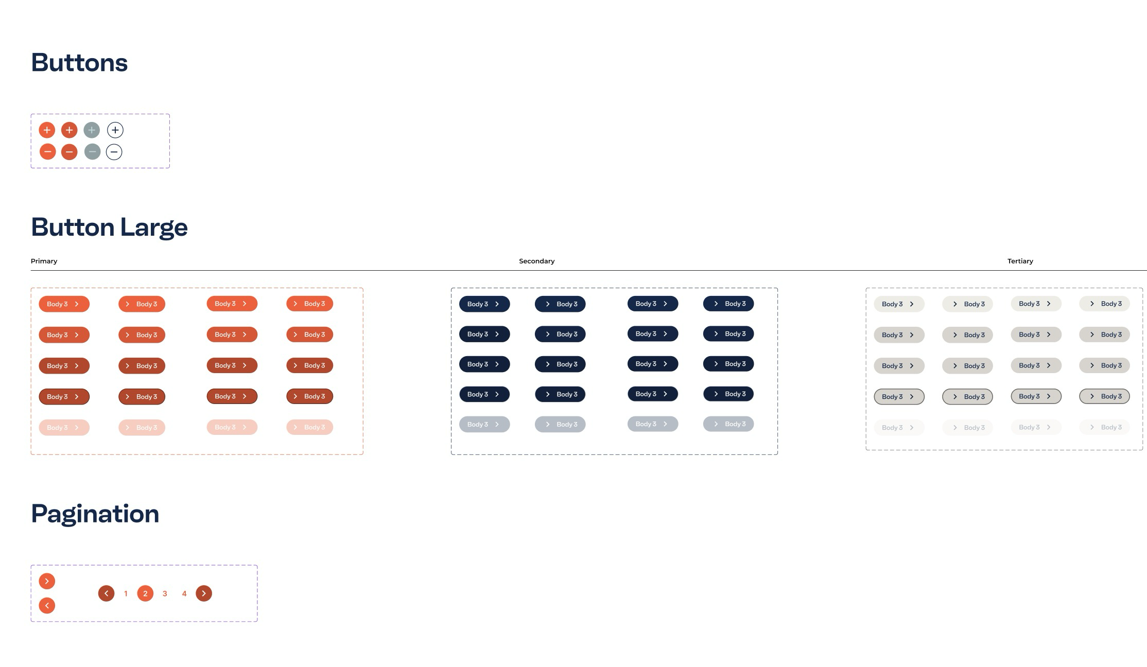 Typography scale for desktop
