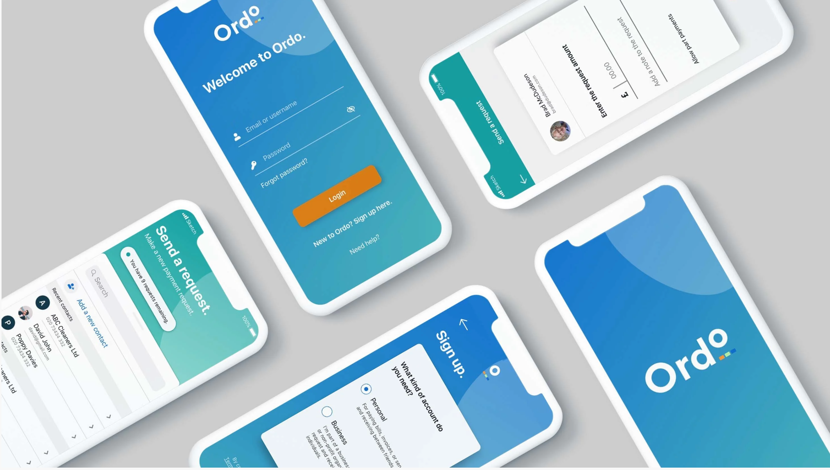 Ordo Pay — app overview