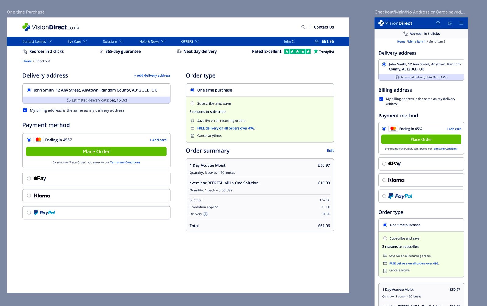 Selected features overview